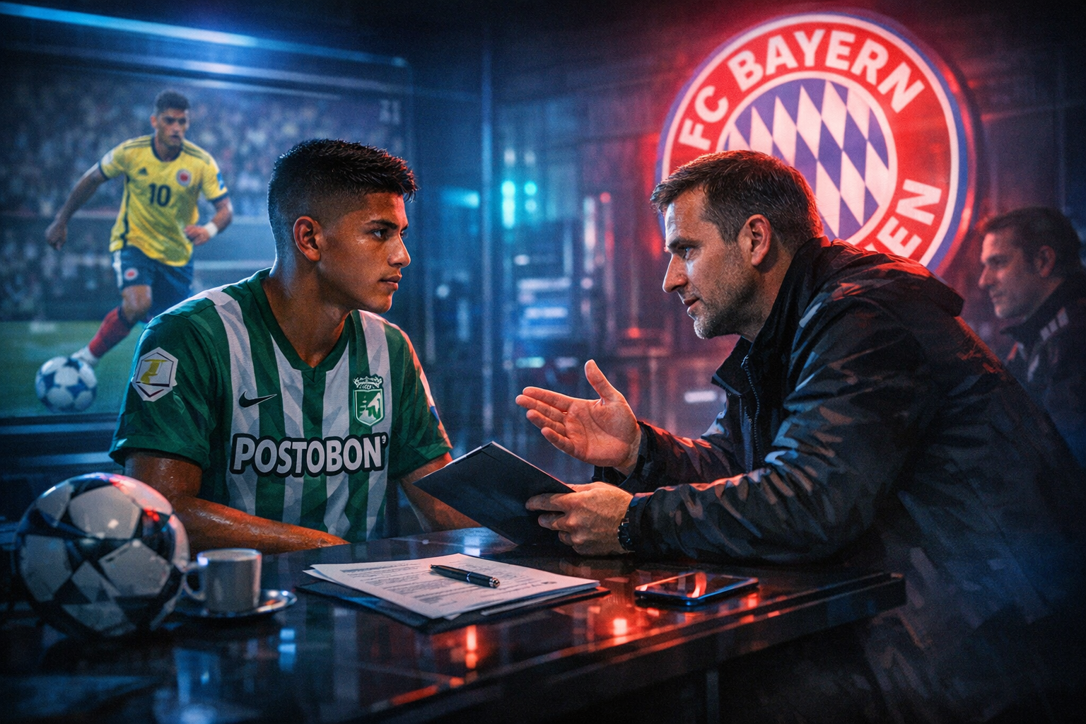 Bayern Munich Intensifies Pursuit of Colombian Midfield Prodigy Samuel Martinez